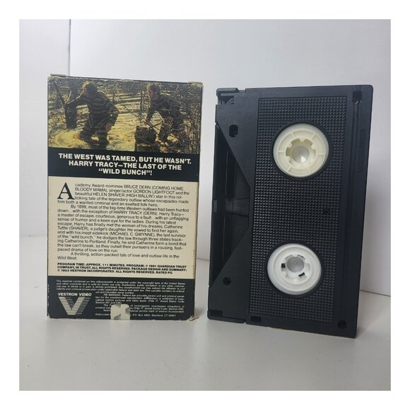 Harry Tracy BETA Tape Betamax (Not VHS) Bruce Dern - Picture 2 of 2